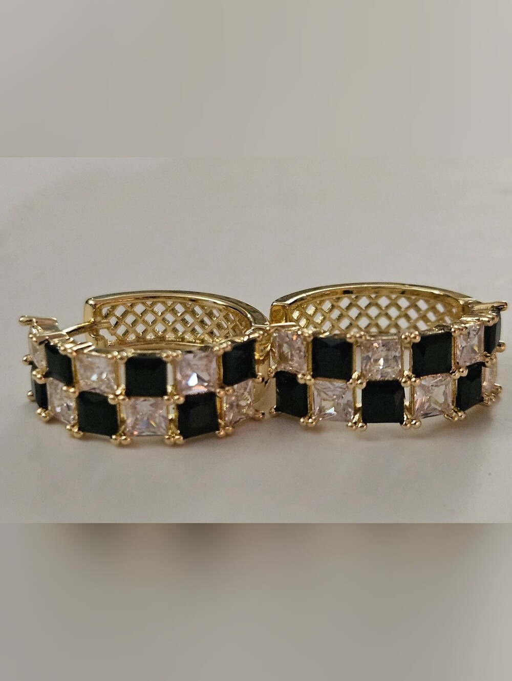 Midnight Checkmate Hoops - Picture 3 of 6